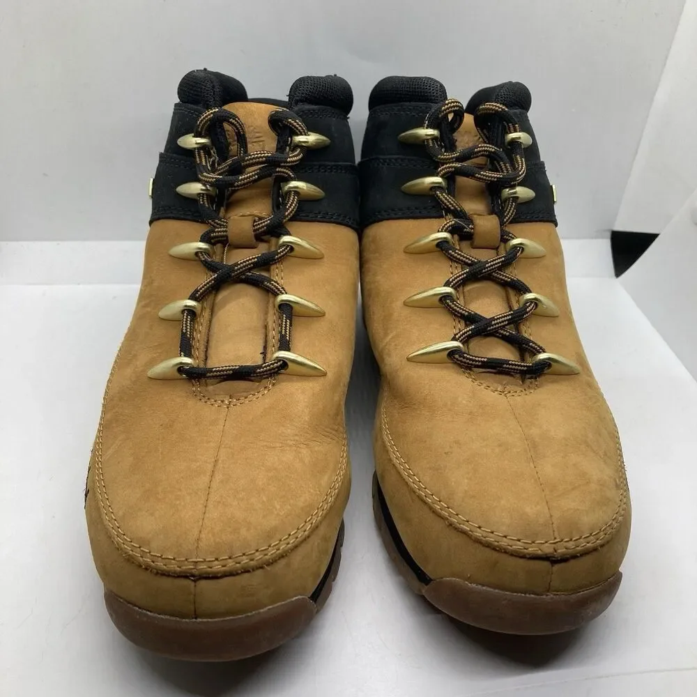 Timberland Mens Euro Sprint Mens 8.5 Wheat Black Hiking Outdoor